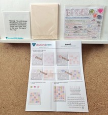 Diamond Press Stamp & Stencil Set to make Bingo Themed Cards