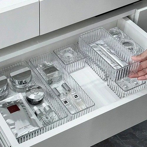 Clear plastic drawer - clear,