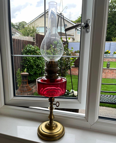 Victorian brass and red - victorian,