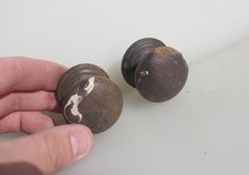 Antique Wooden Dresser Knobs