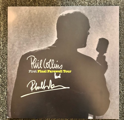 Phil collins handsigned - phil,