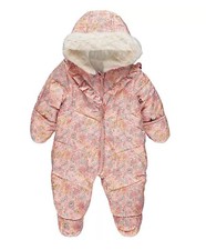 BABY GIRLS SNOWSUIT PINK