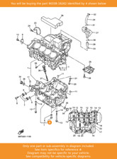 YAMAHA Plug, 90338-16262 OEM