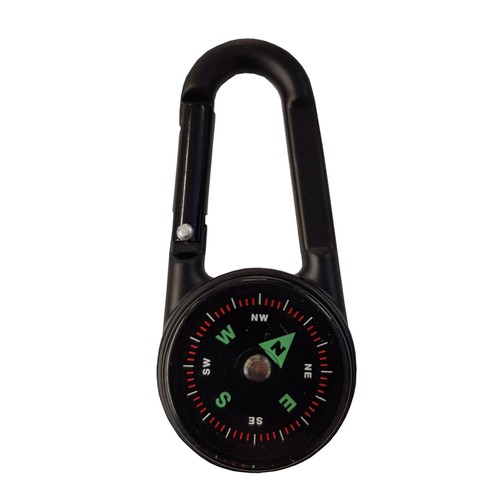 Carbine hook with compass - compass, and