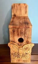 Rustic Hand Crafted Cedar Bird