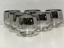 6 MCM Vintage Mirrored Roly