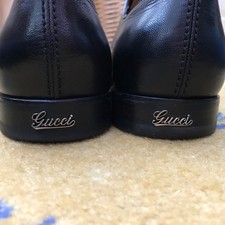 Gucci Leather Black Metal