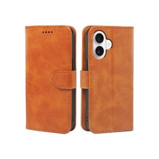 Leather Flip Wallet Case for