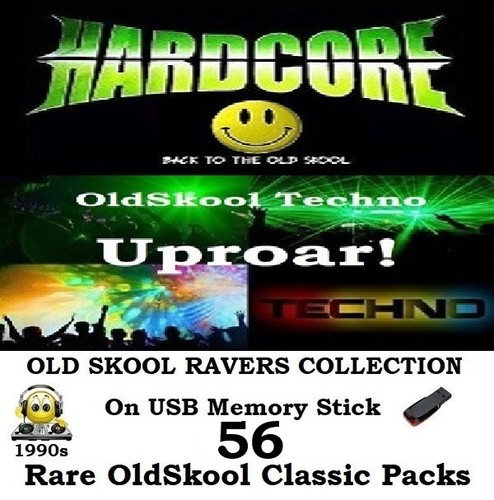 Old skool rare hardcore techno - old,