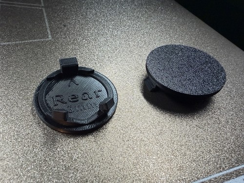 Hardtop latch covers - hardtop,