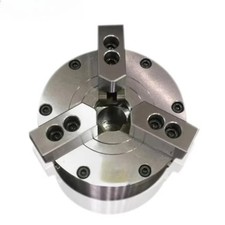 Hollow and solid CNC three-jaw