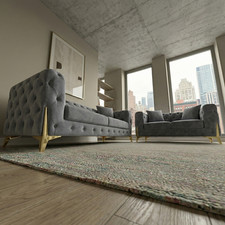Luxury grey seater - 3+2,