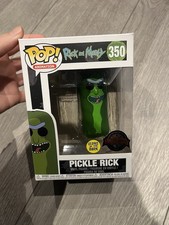 Funko Pop! Animation Rick and Morty Pickle Rick Glow in the Dark #350