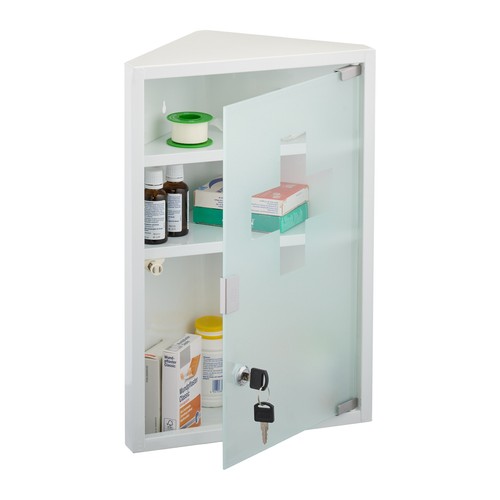 Medicine cabinet corner - medicine,