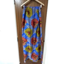 Block Print Fabric Wax African Brighton Polyester Hitarget Red Blue Black