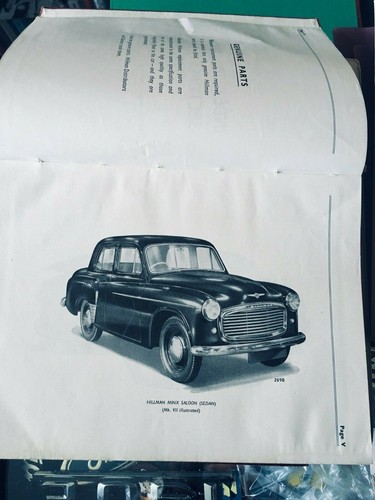 Hillman minx special - /,