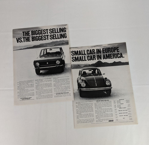 1972 print volkswagen super - ad,