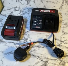 Used OZITO 18v Charger PXCG-030U + Battery PXBP-400U 4.0 Ah