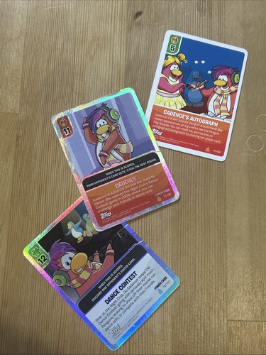 Club penguin card - card-jitsu, ice