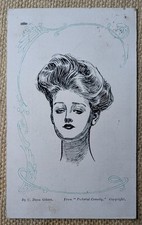 Gibson Girl Glamour Woman