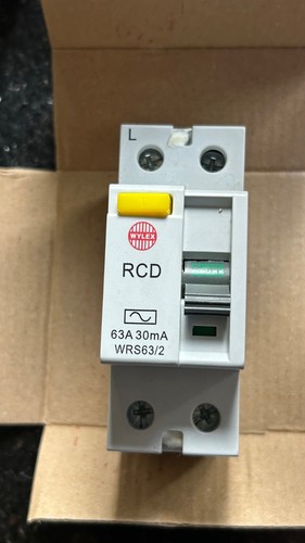 Wrs63 wylex 63a rcd pole - wrs63/2,