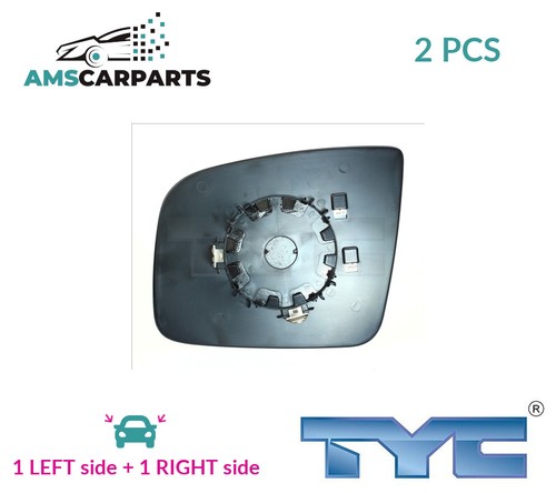 Rear view mirror - rear, pair