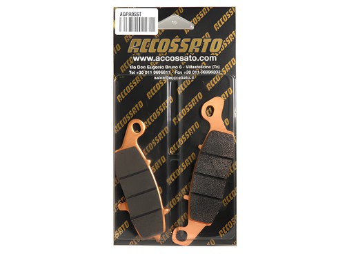 Front recessed brake pads for - brake,