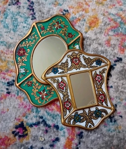 Vintage peruvian mirrors - vintage,