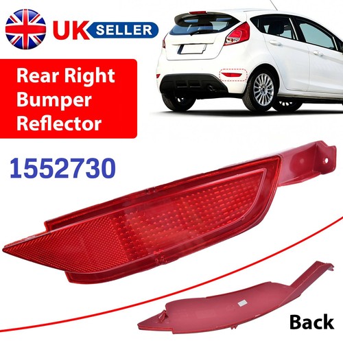 Rear bumper reflector right - bumper,