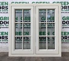 WOOD CASEMENT WINDOW GEORGIAN BARS EXTERNAL EXTERIOR DOUBLE GLAZED CLASSIC