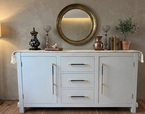 Solid wood light grey - solid,