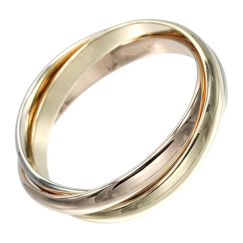 Cartier trinity ring band - trinity,