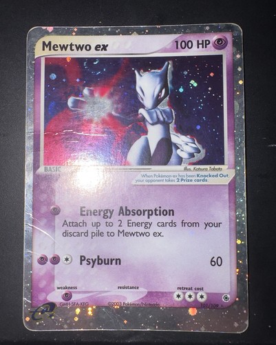 Mewtwo 101 109 english - ex, 101/109