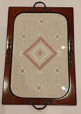 Vintage Lefkara Lace Serving