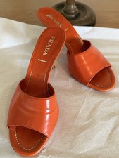 PRADA Summer Heels Sz37 UK 4