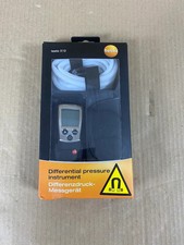 Testo 510 Differential Pressure Instrument Meter