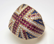 Asprey Union Jack 18k Yellow