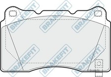 APEC BLUE Front Brake Pad Set