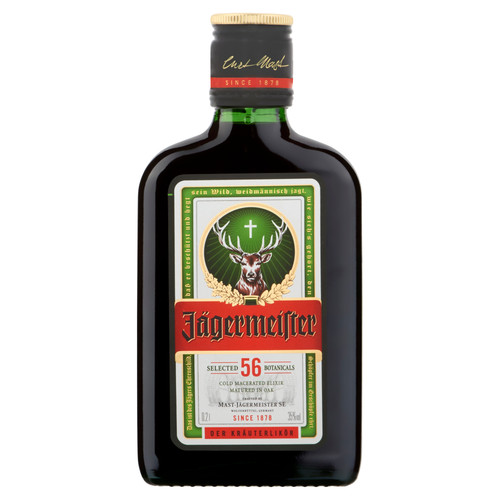 Jagermeister liqueur 20cl - liqueur,