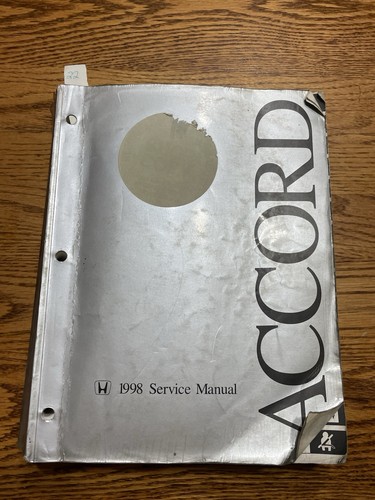 1998 oem honda accord service - honda,