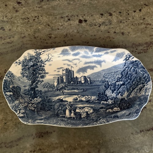 Vintage johnson brothers blue - johnson,