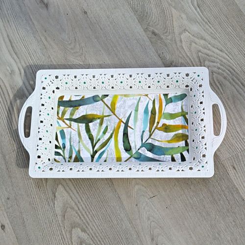 Small white rectangular - small,