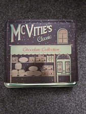 Vintage Style Mcvities Biscuit Tin. Brown. Chocolate Collection.