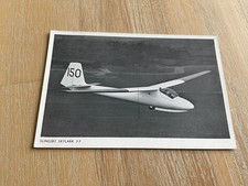 Vintage c1950s Slingsby Skylark 3F Glider Aircraft Gliding Club Photo / Postcard