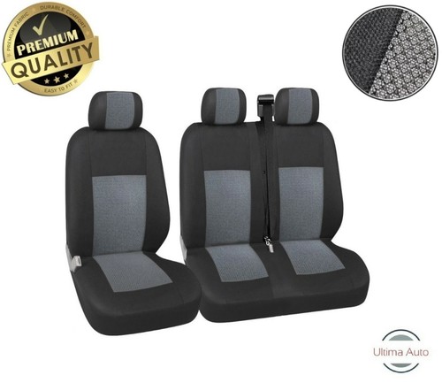 Premium grey black fabric - grey-black, seat
