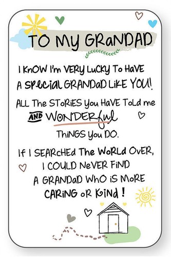 Grandad keepsake inspired - grandad,