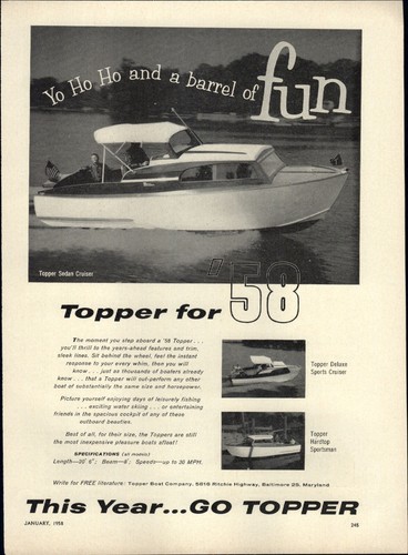 1958 paper topper - 1958,