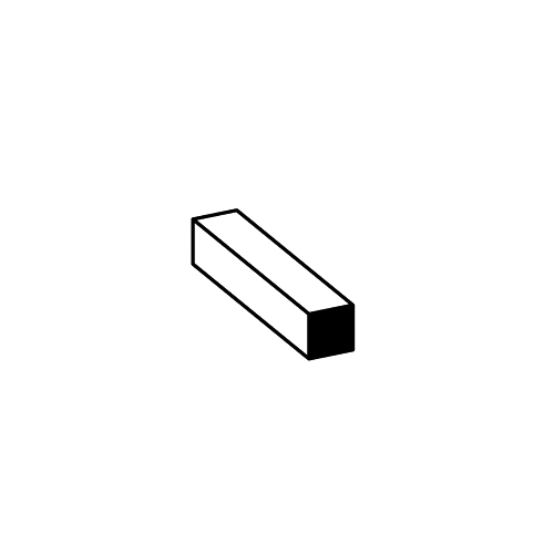 Plastruct styrene square rods - plastruct,