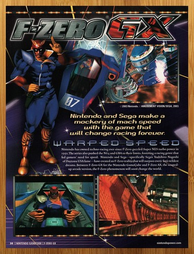 2003 zero nintendo - f-zero,