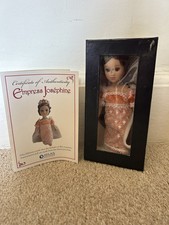 Empress Josephine porcelain collector's doll - Excellent condition and boxed.